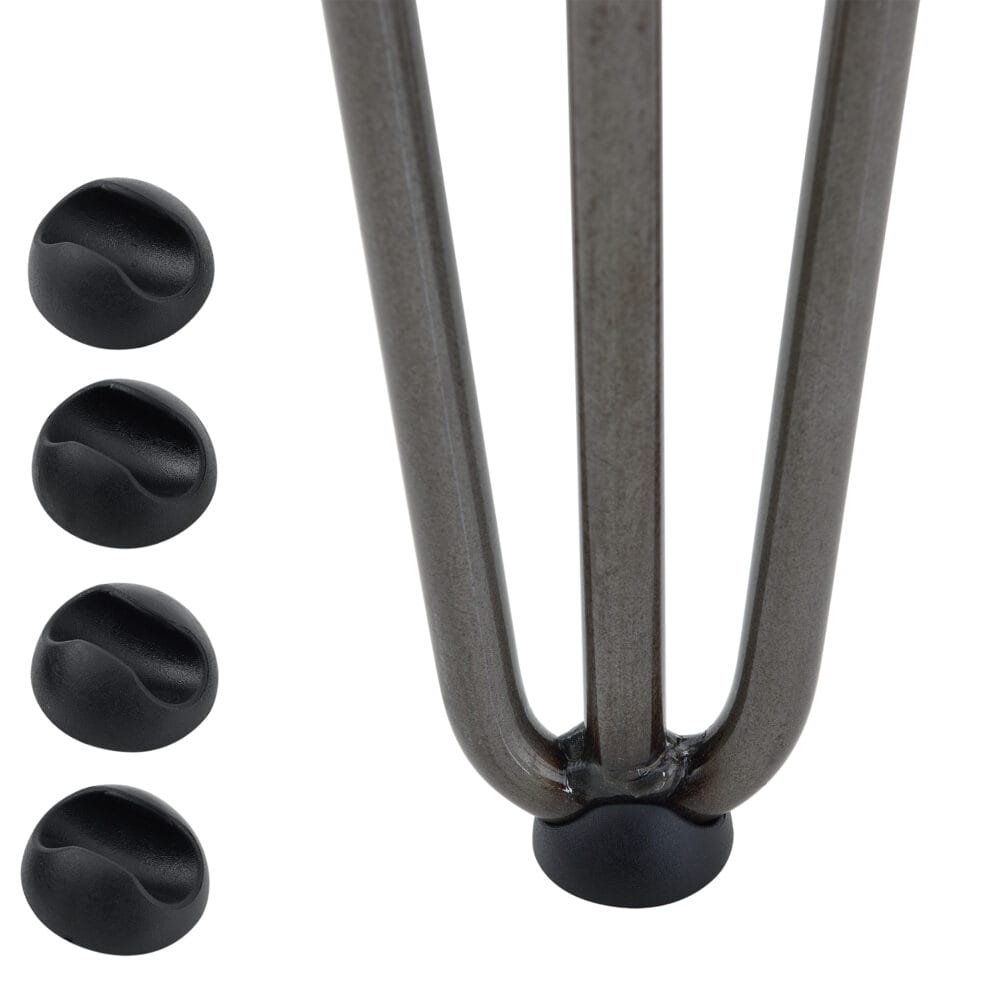 4er Set Hairpin 12.5 cm x 72 cm x 5 cm 3 Streben Tischbeine Makers