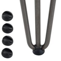 4er Set Hairpin 12.5 cm x 72 cm x 5 cm 3 Streben Tischbeine Makers