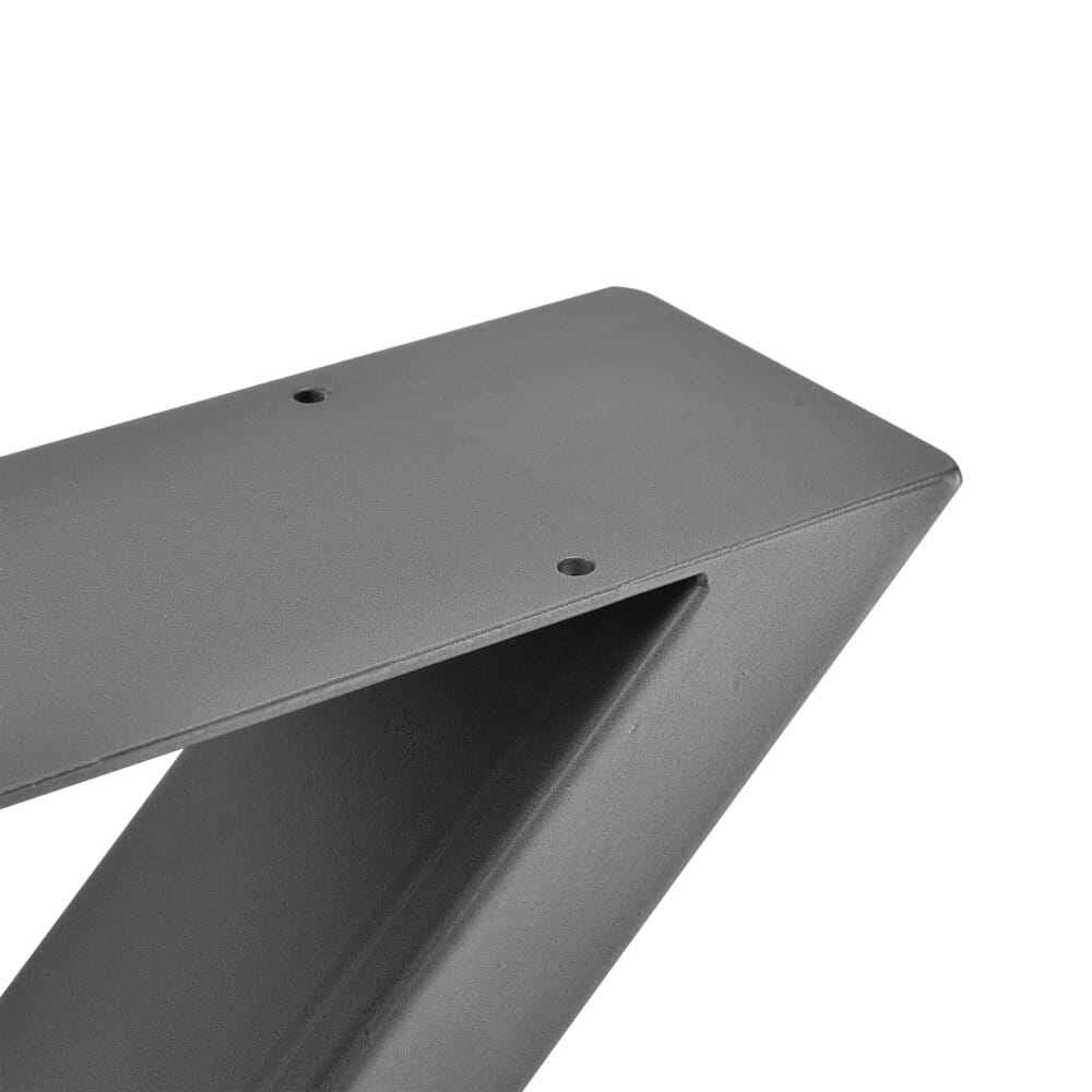 Tischbeine Metall 2er-Set Tischgestell Tischkufen 69x72cm