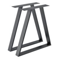 Tischbeine Metall 2er-Set Tischgestell 70x10x72cm