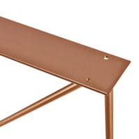 Tischbeine Metall 2er-Set Tischgestell 62x22x72 cm
