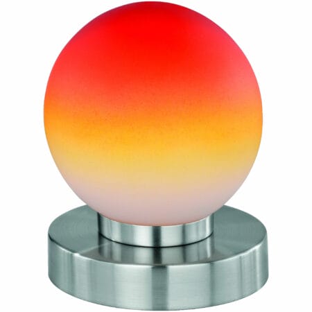 Tischlampe Touch Me mit Dimmer orange