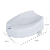 Toilettenaufsatz 130kg Toilettensitzerhöhung