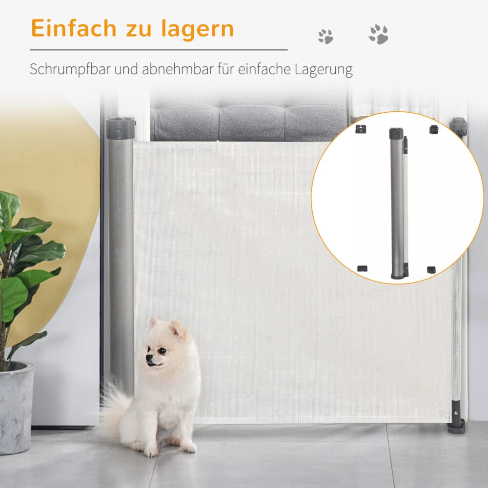 Treppenschutzgitter ausziehbar Türschutzgitter 140cm