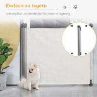 Treppenschutzgitter ausziehbar Türschutzgitter 140cm