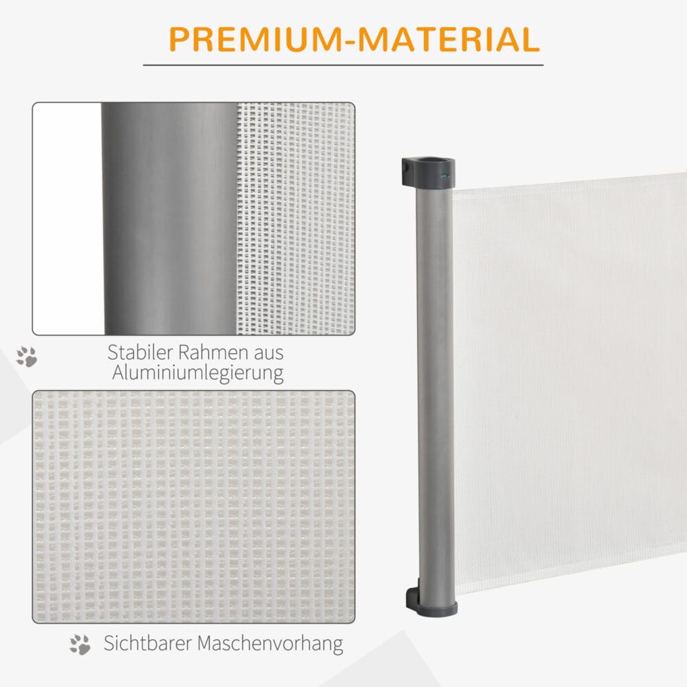 Treppenschutzgitter ausziehbar Türschutzgitter 140cm