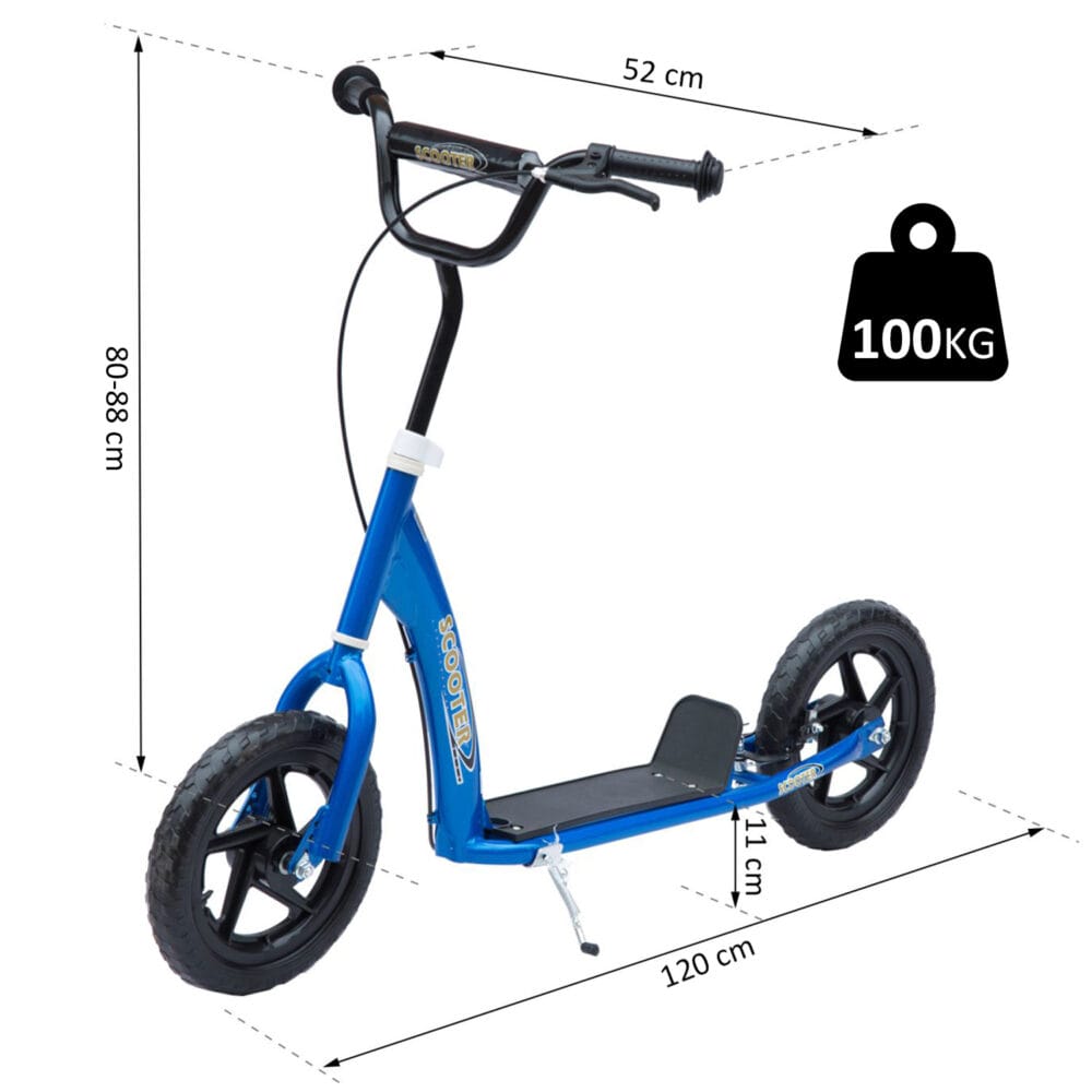 Trottinett Scooter Kickboard Kindertrotti ~ 12 Zoll