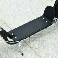 Trottinett Scooter Kickboard Kindertrotti 16 Zoll Luftreifen schwarz