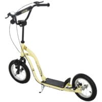 Trottinett mit Luftreifen Scooter Kickboard Kindertrotti 12 Zoll