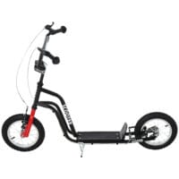 Trottinett mit Luftreifen Scooter Kickboard Kindertrotti 12 Zoll