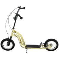 Trottinett mit Luftreifen Scooter Kickboard Kindertrotti 12 Zoll