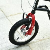 Trottinett mit Luftreifen Scooter Kickboard Kindertrotti 12 Zoll