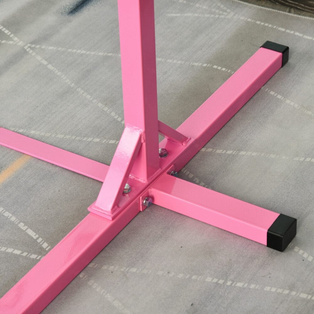 Turnstange Turnreck Reckstange Gymnastikstange 13 Stufen Rosa