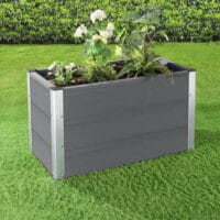 WPC Hochbeet Esens 100x50x50cm Grau