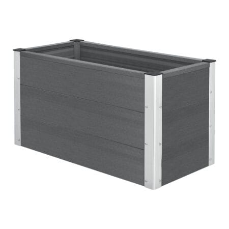 WPC Hochbeet Esens 100x50x50cm Grau