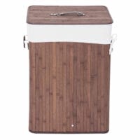 Wäschekorb Laundry Bambus 70L braun