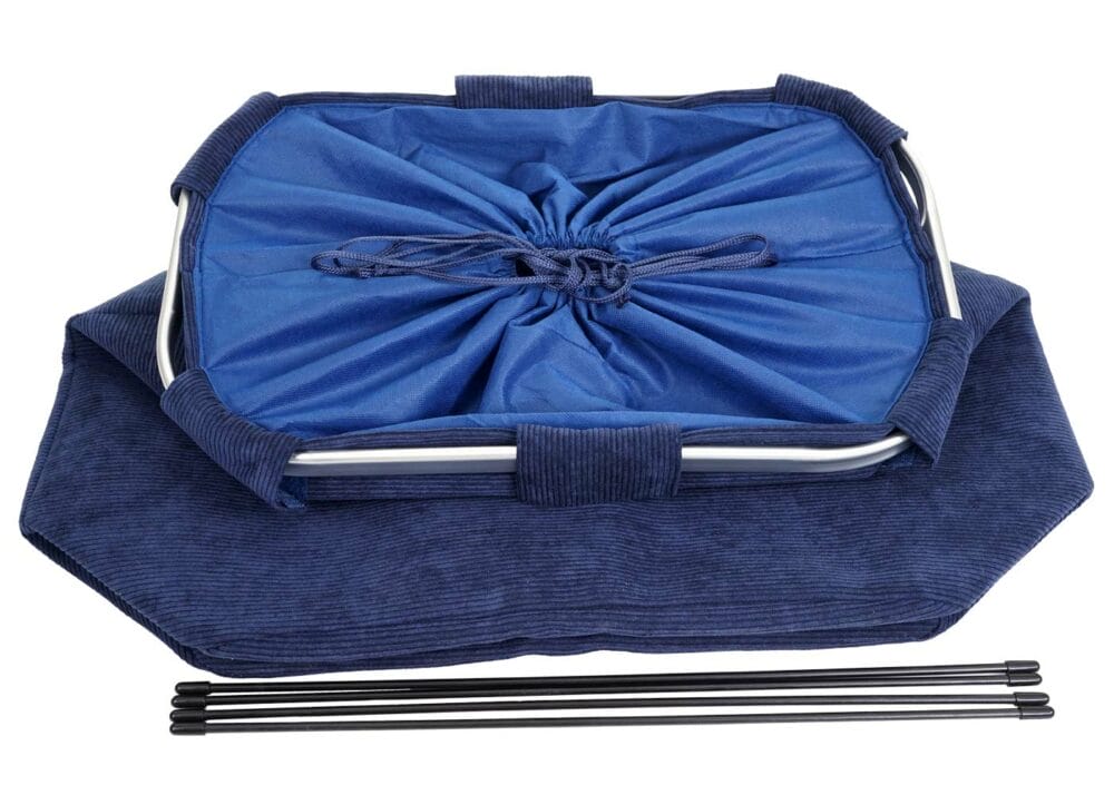 Wäschekorb Wäschesack easyBag 82l cord blau