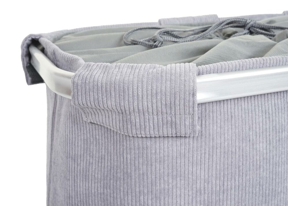 Wäschekorb Wäschesack easyBag 82l cord grau