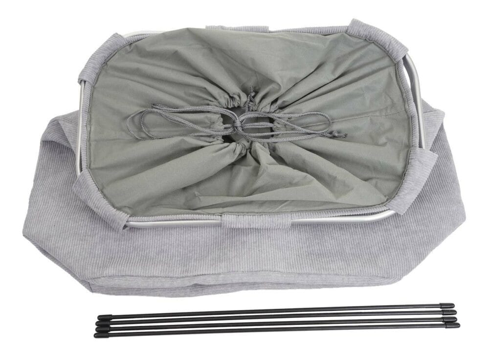 Wäschekorb Wäschesack easyBag 82l cord grau