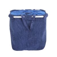 Wäschekorb Wäschesack easyBag 89l cord blau