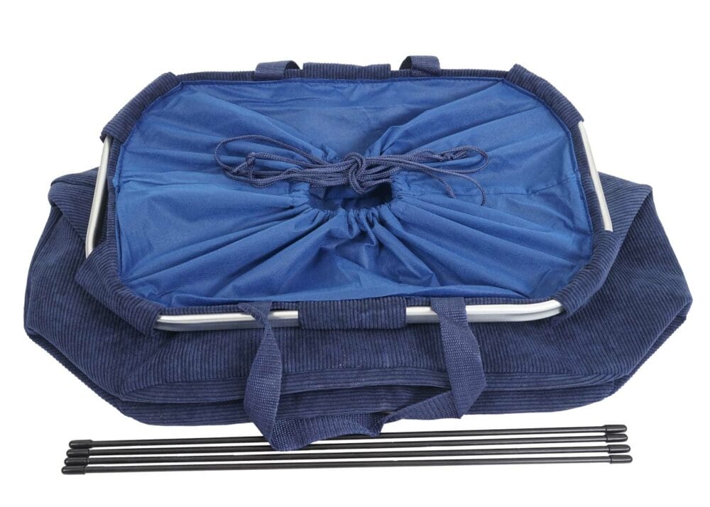 Wäschekorb Wäschesack easyBag 89l cord blau