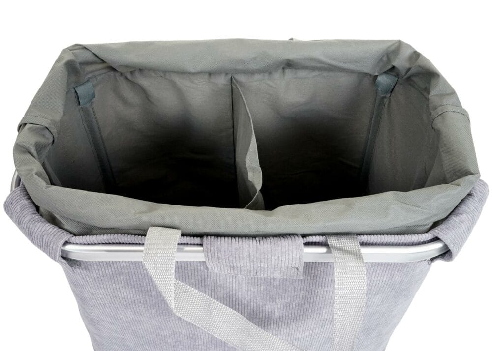 Wäschekorb Wäschesack easyBag 89l cord grau