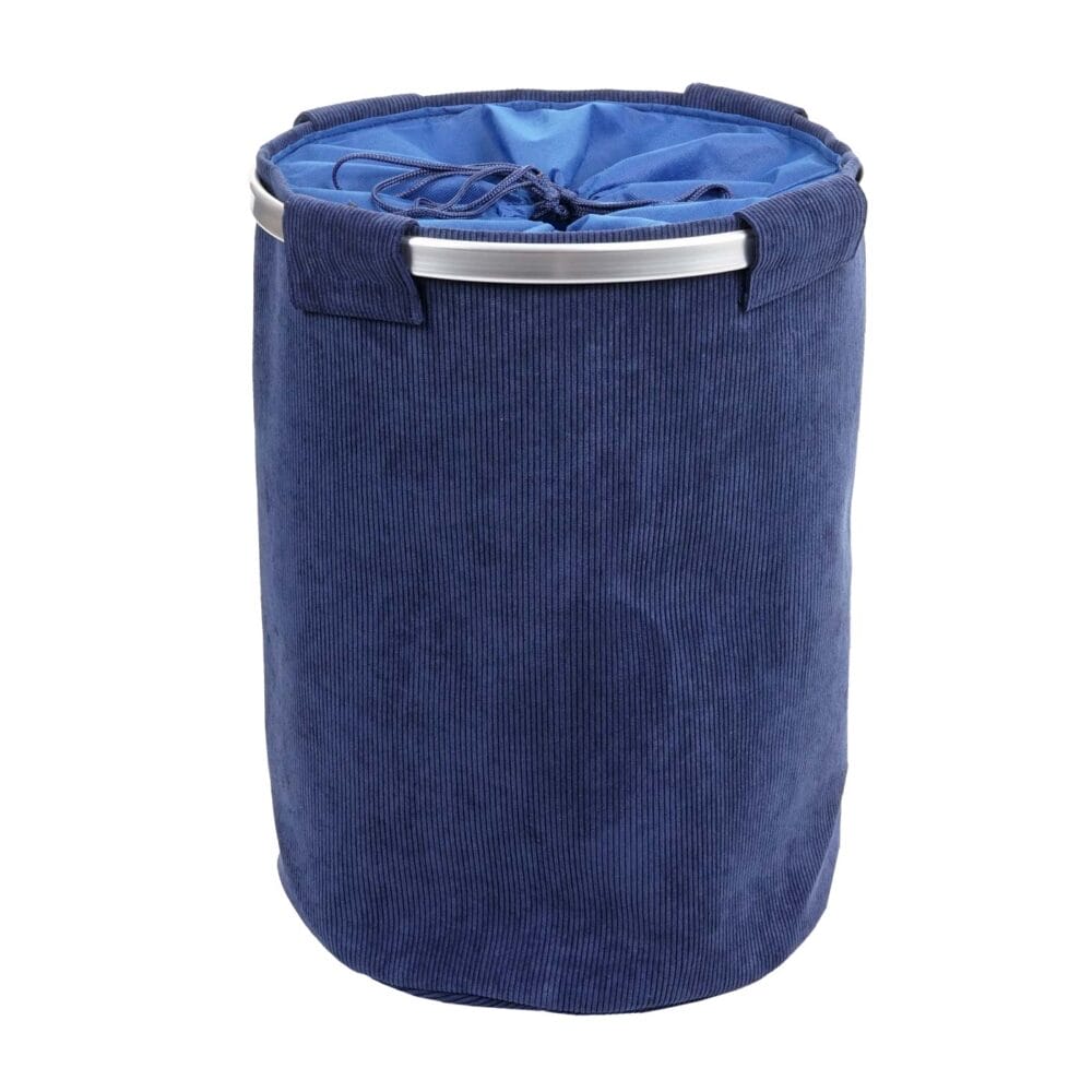 Wäschekorb easyLaundry Wäschesammler 55x39cm 65L cord blau