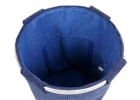 Wäschekorb easyLaundry Wäschesammler 55x39cm 65L cord blau