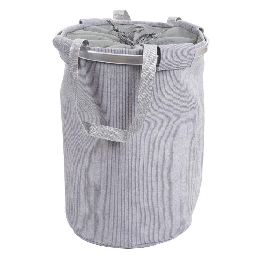 Wäschekorb easyLaundry Wäschesammler 55x39cm 65L cord grau