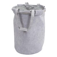 Wäschekorb easyLaundry Wäschesammler 55x39cm 65L cord grau