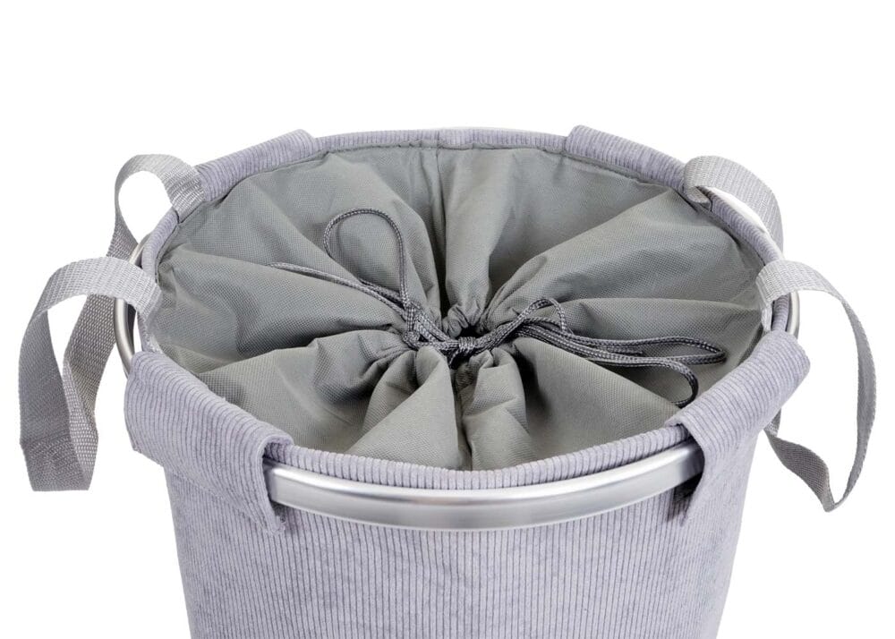 Wäschekorb easyLaundry Wäschesammler 55x39cm 65L cord grau