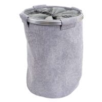 Wäschekorb easyLaundry Wäschesammler 55x39cm 65L cord grau