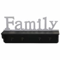 Wandgarderobe Regal Family 30x60x13cm