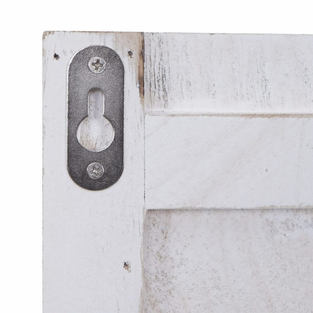 Wandgarderobe Shabby mit Ablage 90x60cm