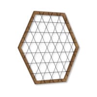 Memoboard Pinnwand Fotowand Vingåker 60x52cm Schwarz