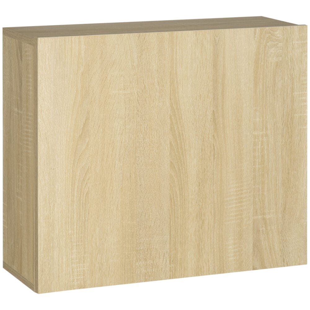 Wandklapptisch Schreibtisch mit Stauraum Klappbarer 60x21.5x50cm