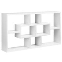 Wandregal Bücherregal Cube weiss 85x47.50cm