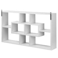 Wandregal Bücherregal Cube weiss 85x47.50cm