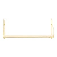 Wandregal Concord Goldfarben 40x14x17cm