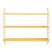 Modulares Wandregal Chicago Gelb Matt