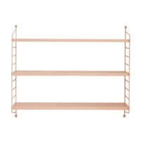 Modulares Wandregal Chicago Lachsfarben