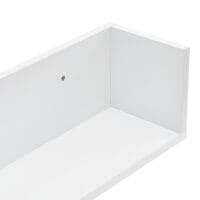 Wandregal Elverum 75x16.5x16.5cm 2er Set Weiss