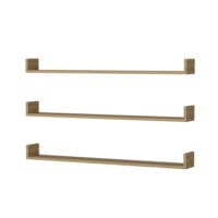 Wandregal-Set Arden 10x120x15cm Eiche