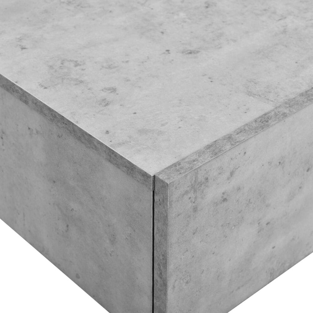 Wandregal Madison 2er Set Beton-Optik 46x30x15cm