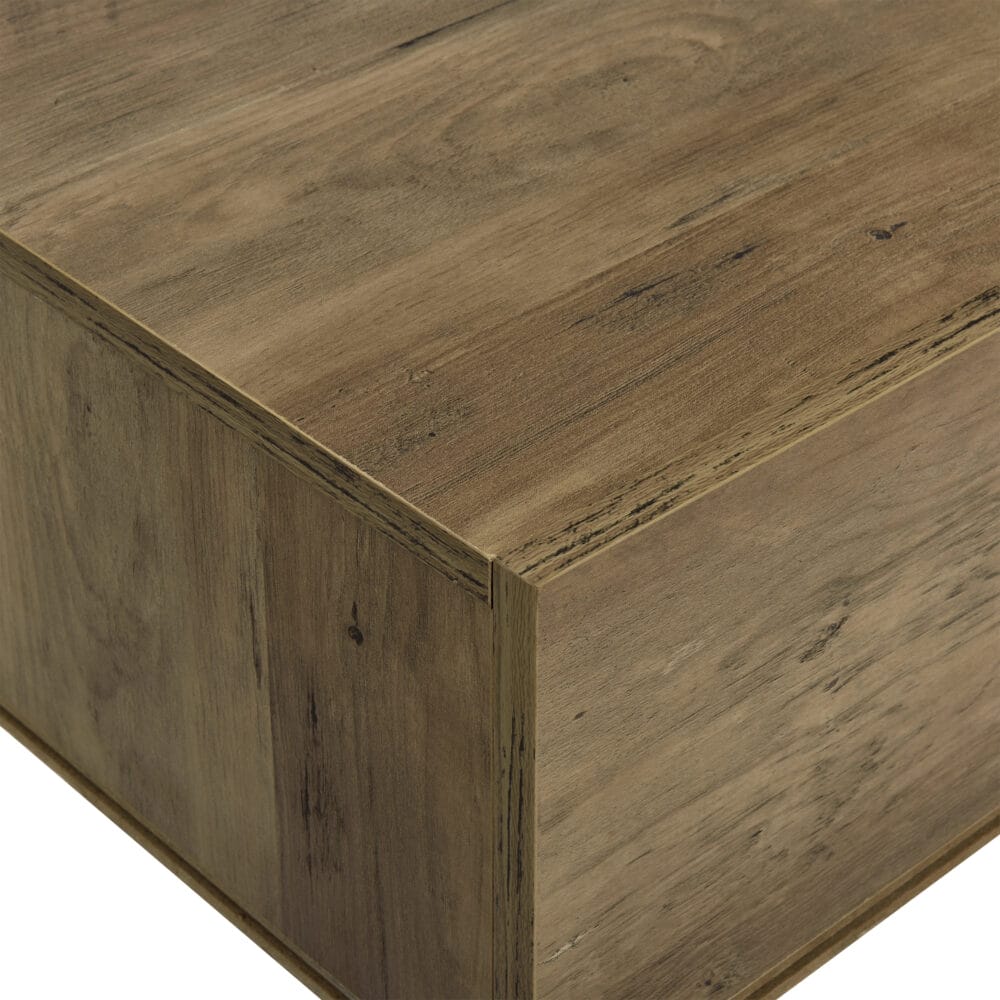 Nachtschrank Oslo 46x30x15cm mit Schublade Holzfarben
