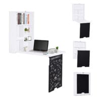 Wandtisch Wandklapptisch Schreibtisch mit Tafel 60x94.5x147cm
