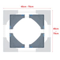 Waschmaschinen-Untergestell Maisach 8 Füsse max. 500kg