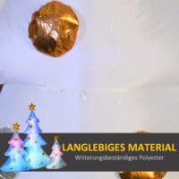 Weihnachtsbäume Aufblasbar 3er-Set inkl. Gebläse