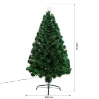Weihnachtsbaum 130 LEDs Lichteffekt 120cm Tannenbaum