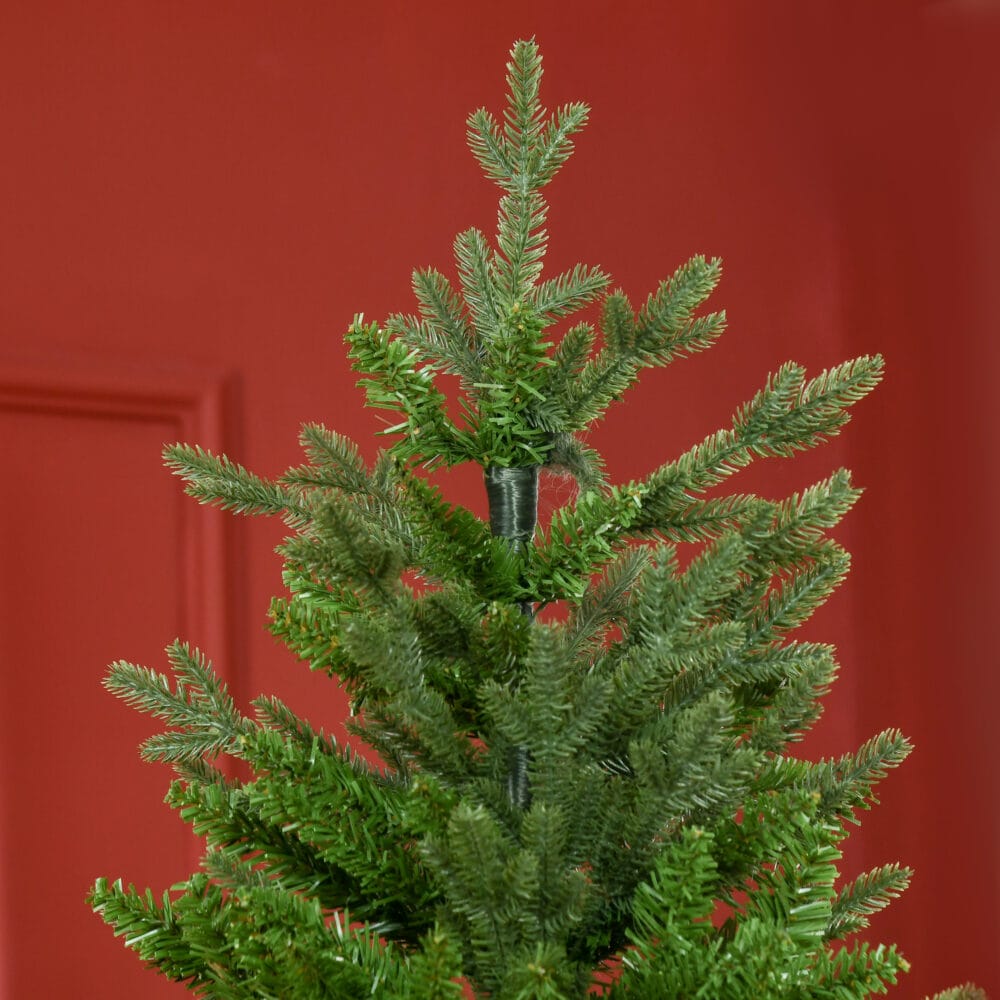Weihnachtsbaum 210cm mit 2551 Spitzen mit Standfuss